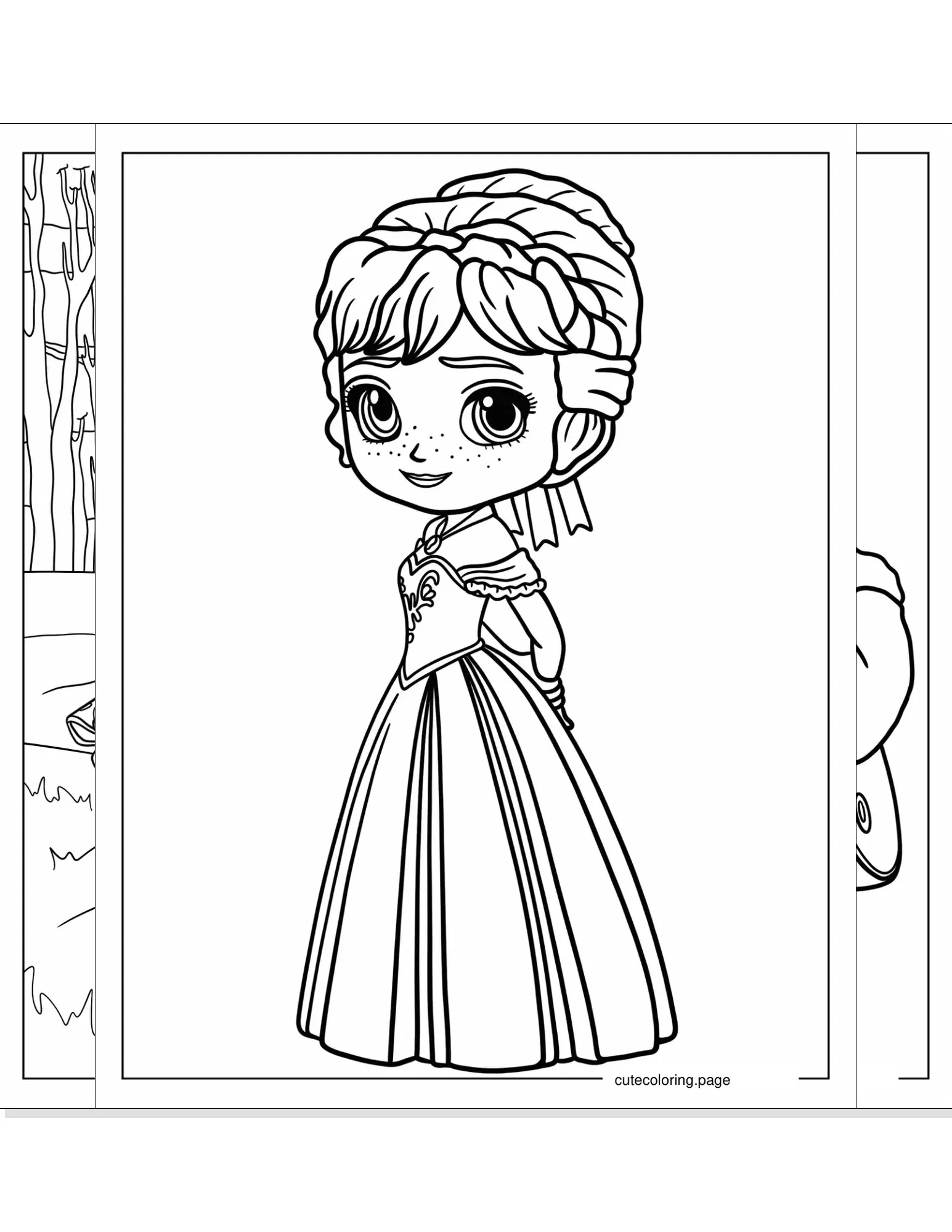 anna coloring pages coloring page