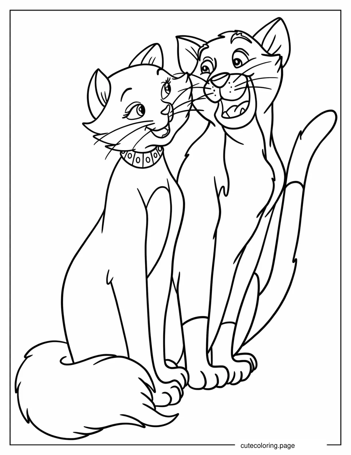 Simple Duchess And Thomas Coloring Page coloring page