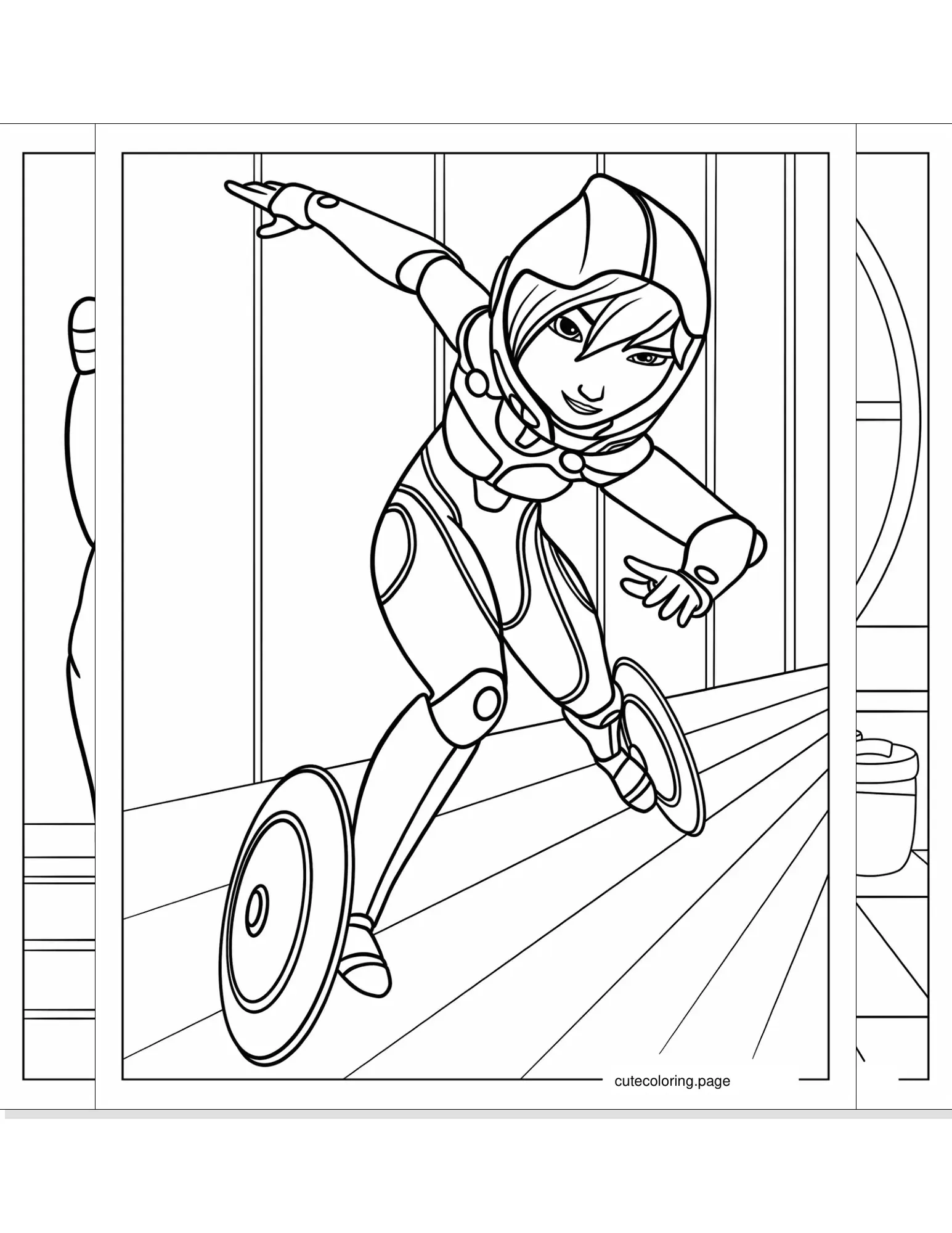 big hero 6 coloring pages coloring page