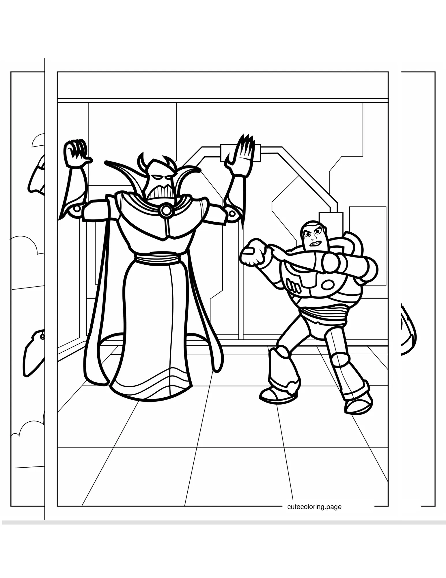 buzz lightyear coloring pages coloring page