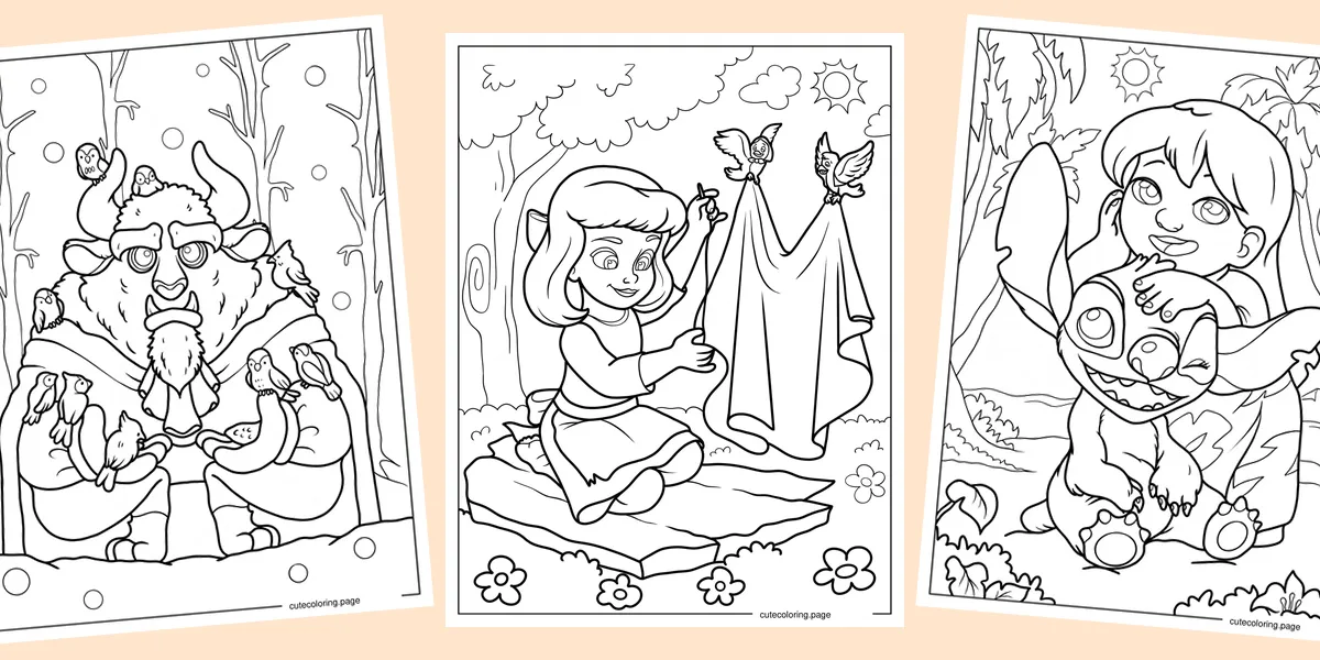 cute-disney-coloring-pages