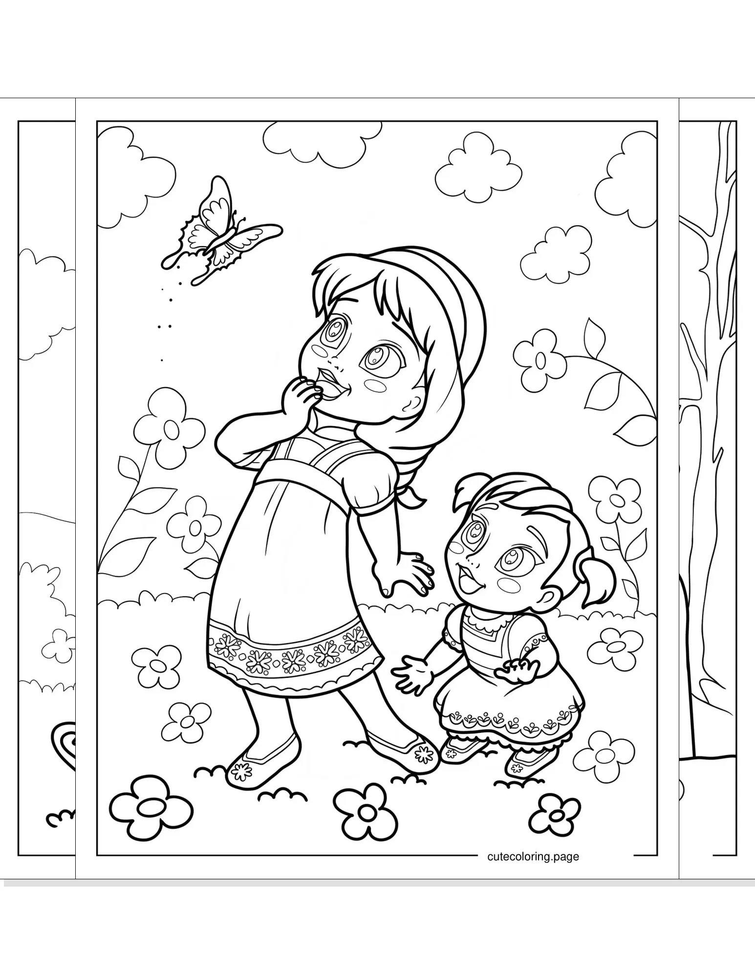 cute disney coloring pages coloring page