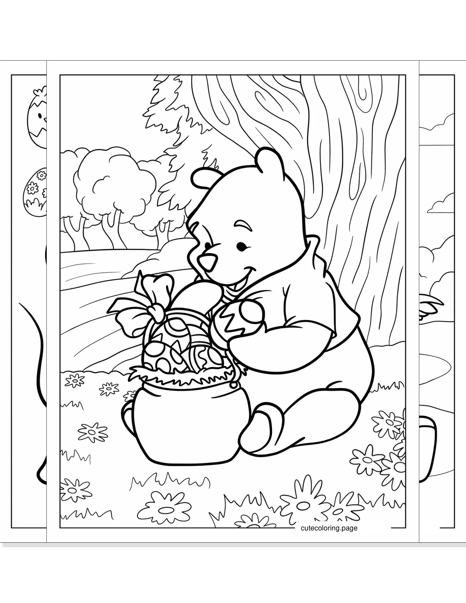 disney easter coloring pages coloring page