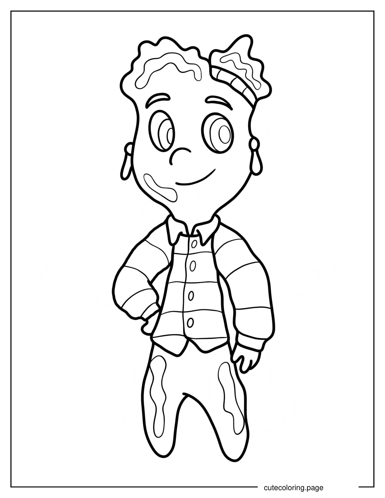 Lake Ripple coloring page