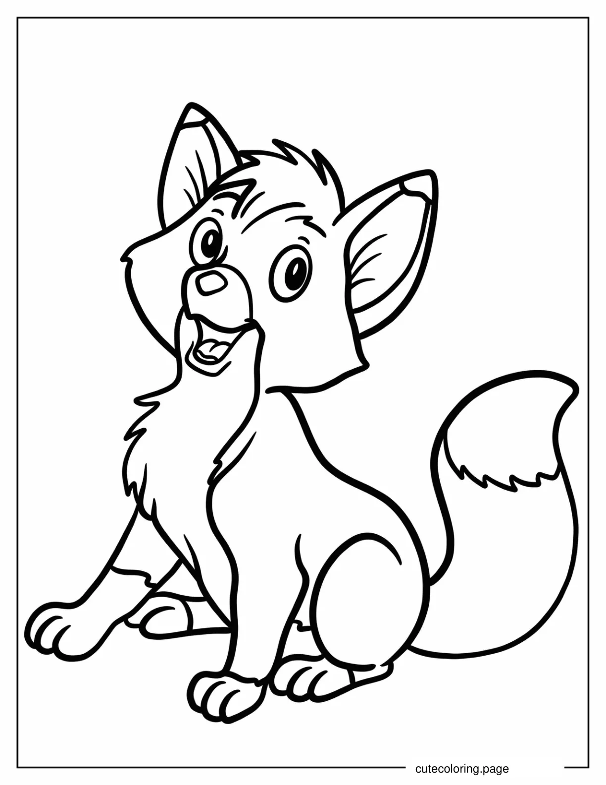 Young Todd Coloring Sheet For Kids coloring page