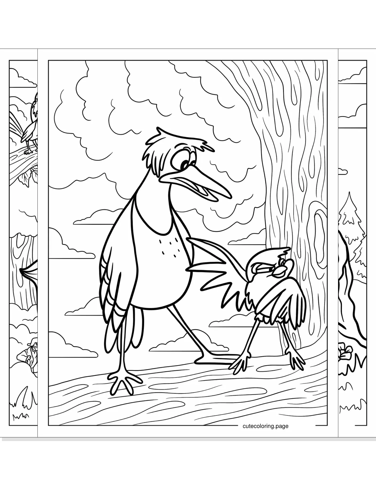 fox and the hound coloring pages coloring page