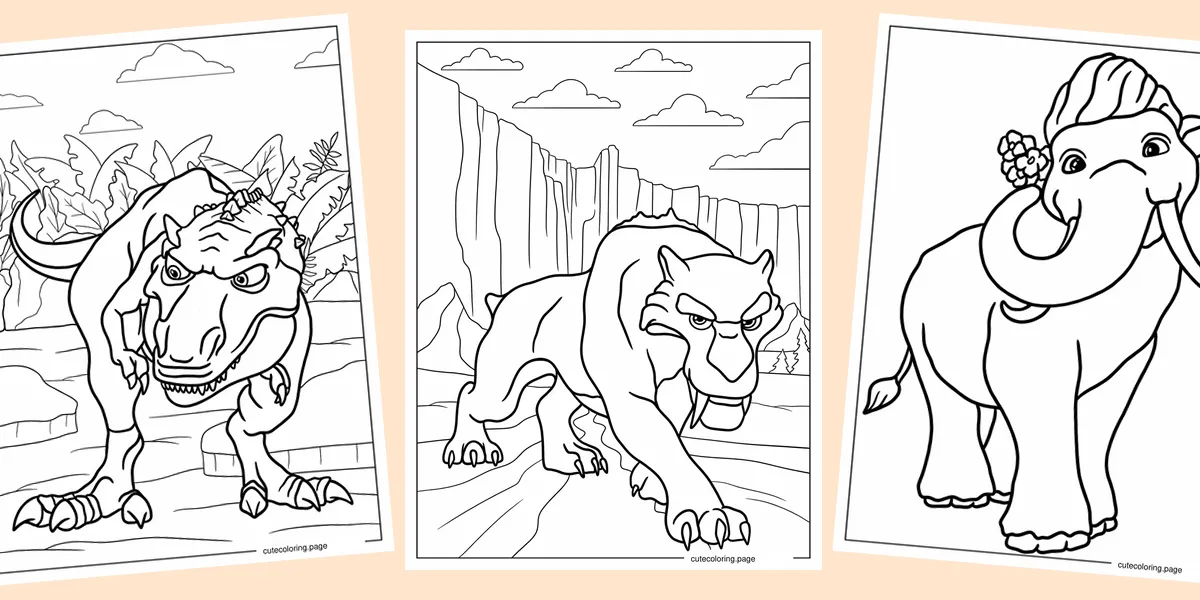 ice-age-coloring-pages