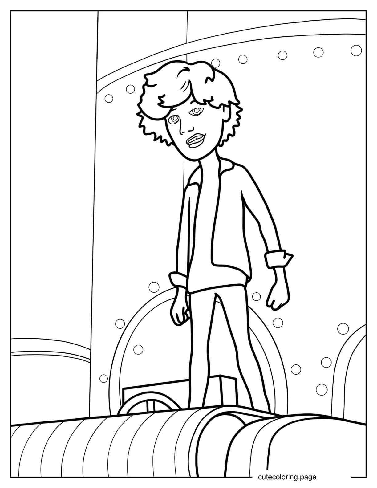 Dream Boy From Inside Out coloring page