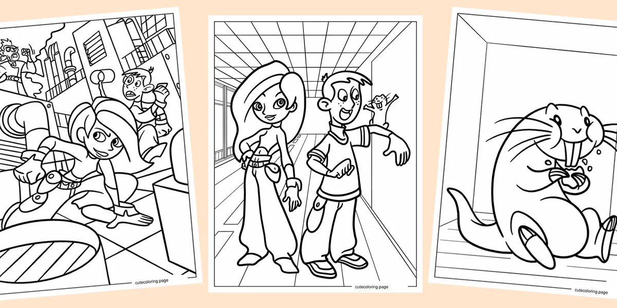 kim-possible-coloring-pages