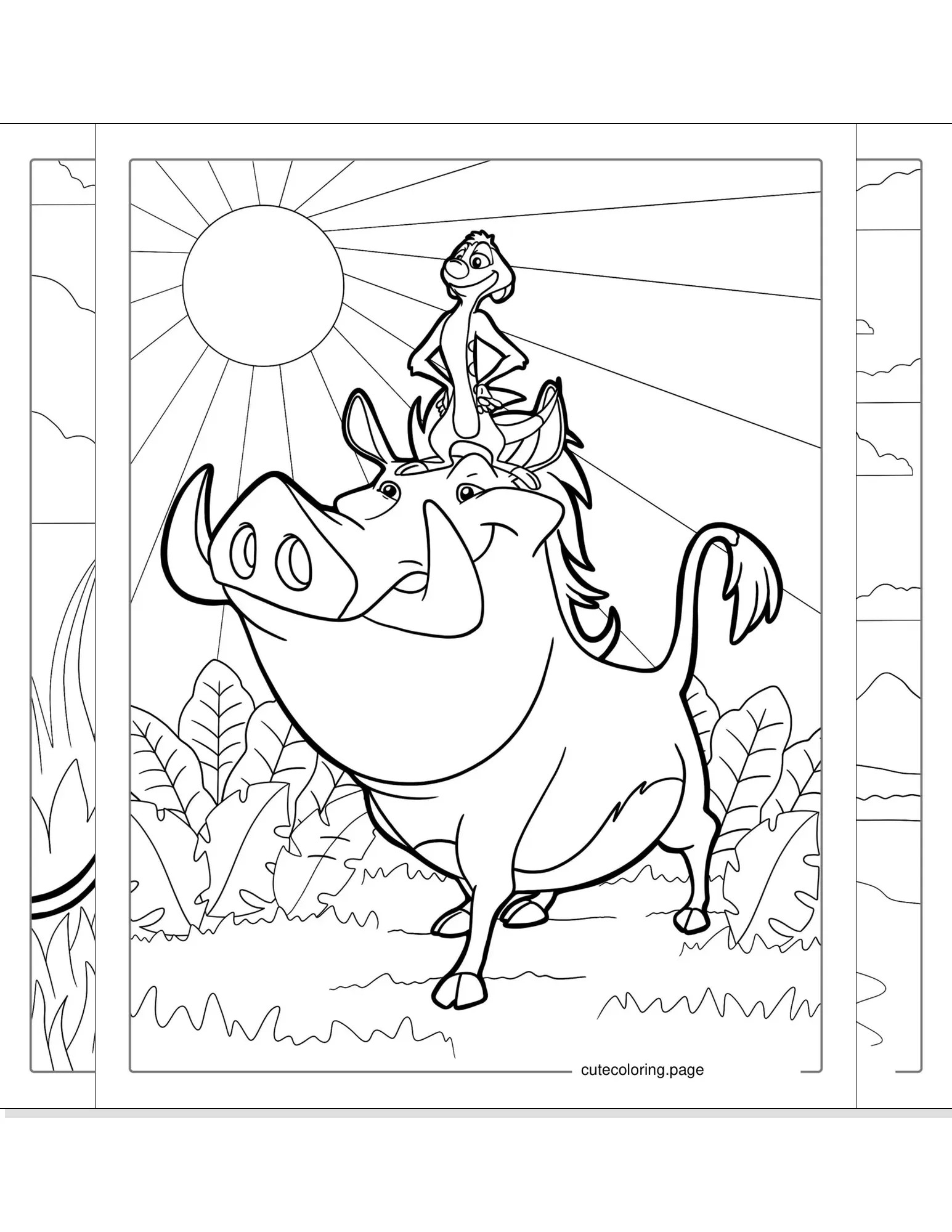 lion king coloring pages coloring page