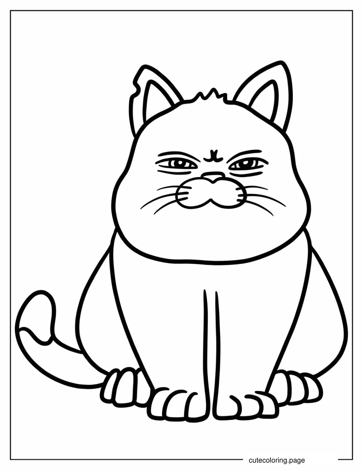 Easy Machiavelli Outline Coloring Page For Preschoolers coloring page