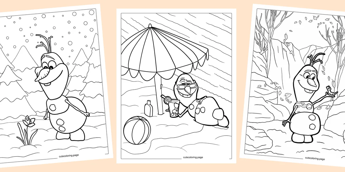 olaf-coloring-pages