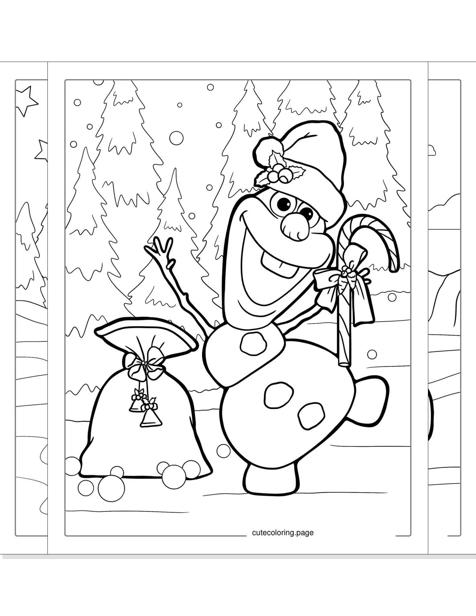 olaf coloring pages coloring page