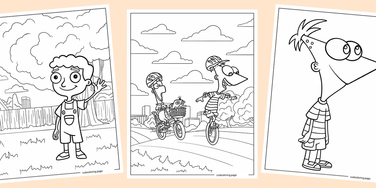 phineas-and-ferb-coloring-pages