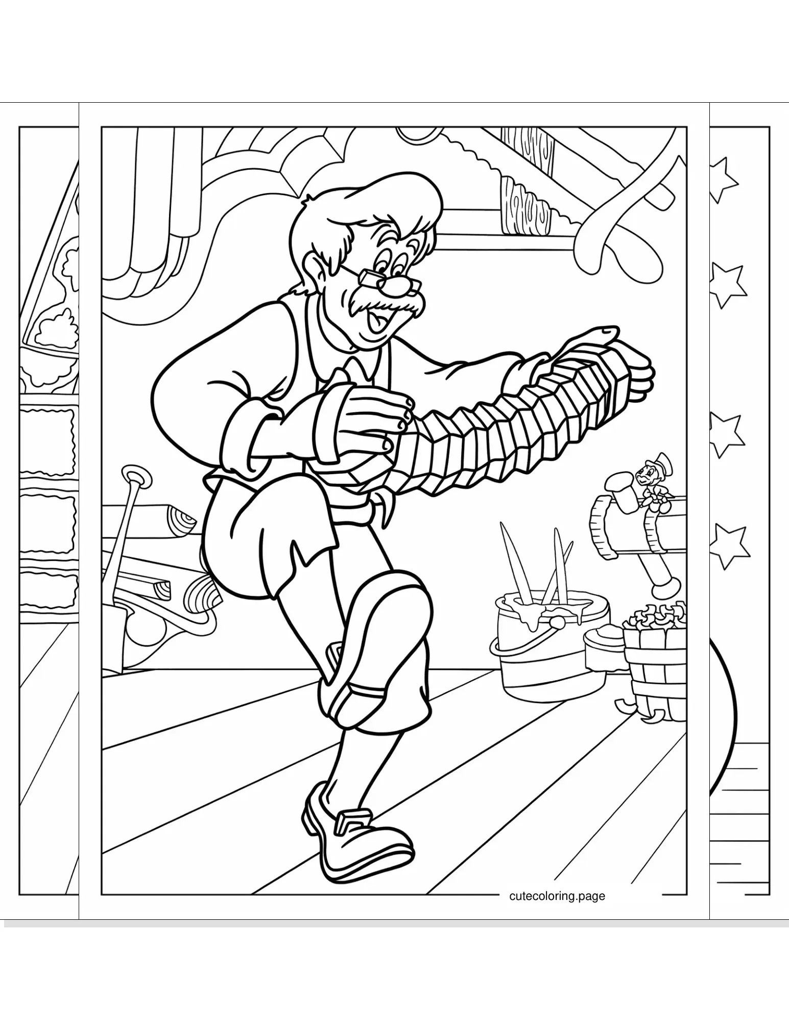 pinocchio coloring pages coloring page