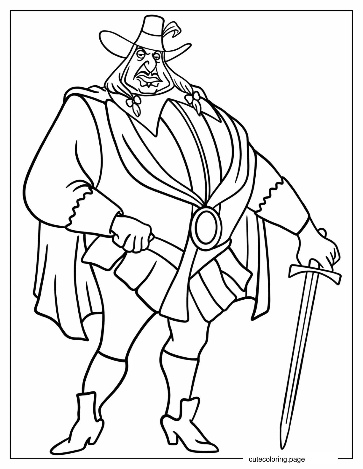 Governor Ratcliffe coloring page