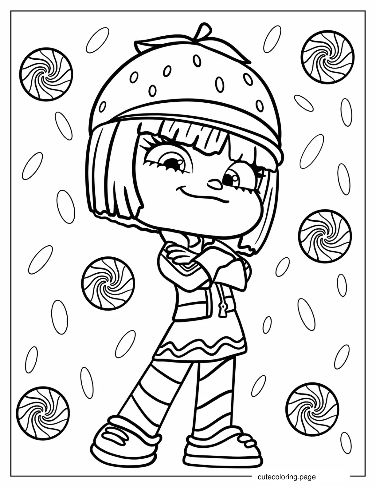 Taffyta Muttonfudge coloring page